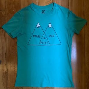 Poler Men’s T-shirt - “NATURE | POLER | MAN”